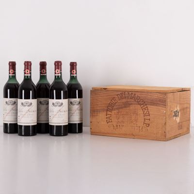 Lotto di 5 Bottiglie Chianti Classico Riserva Marchesi Antinori