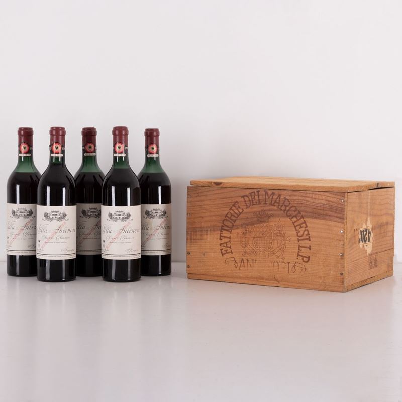 Lotto di 5 Bottiglie Chianti Classico Riserva Marchesi Antinori