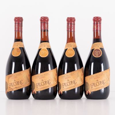Lotto di 4 Bottiglie Castel del Monte Riserva "il Falcone" Azienda Vinicola Rivera