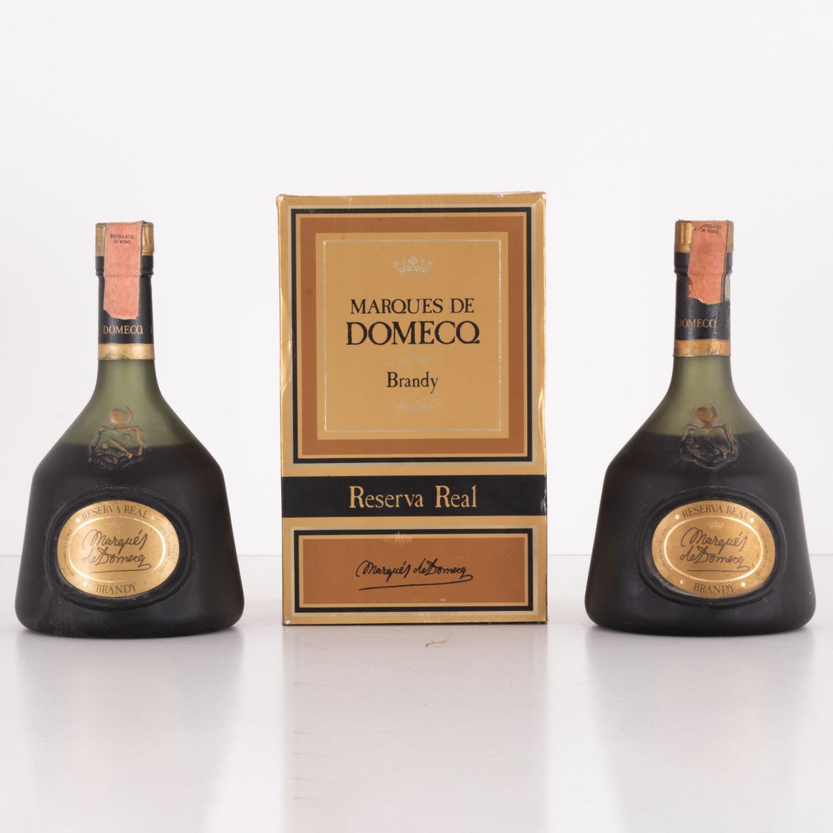 Lotto di 3 Brandy Reserva Real Marques De Domecq