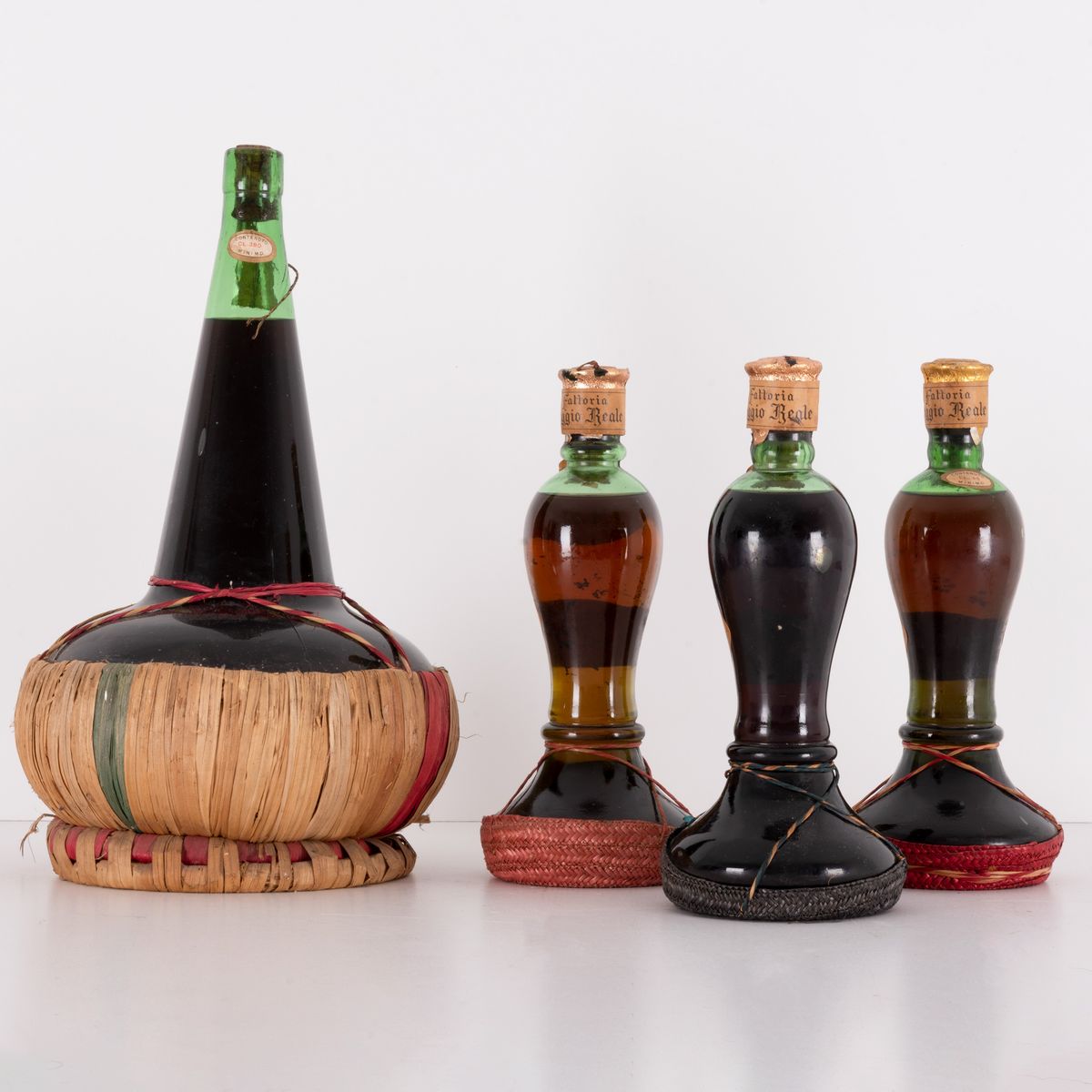 Lotto di 4 bottiglie Chianti Spalletti Rufina