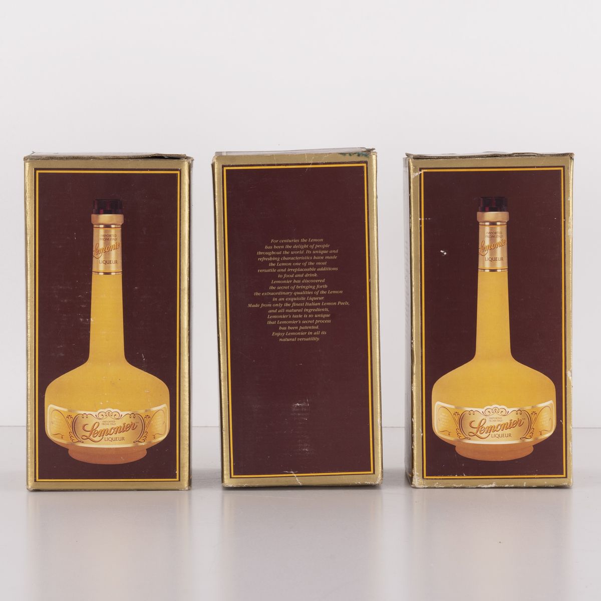 3 Bottiglie Lemonier Liqueur Felice Bisleri e C. Spa