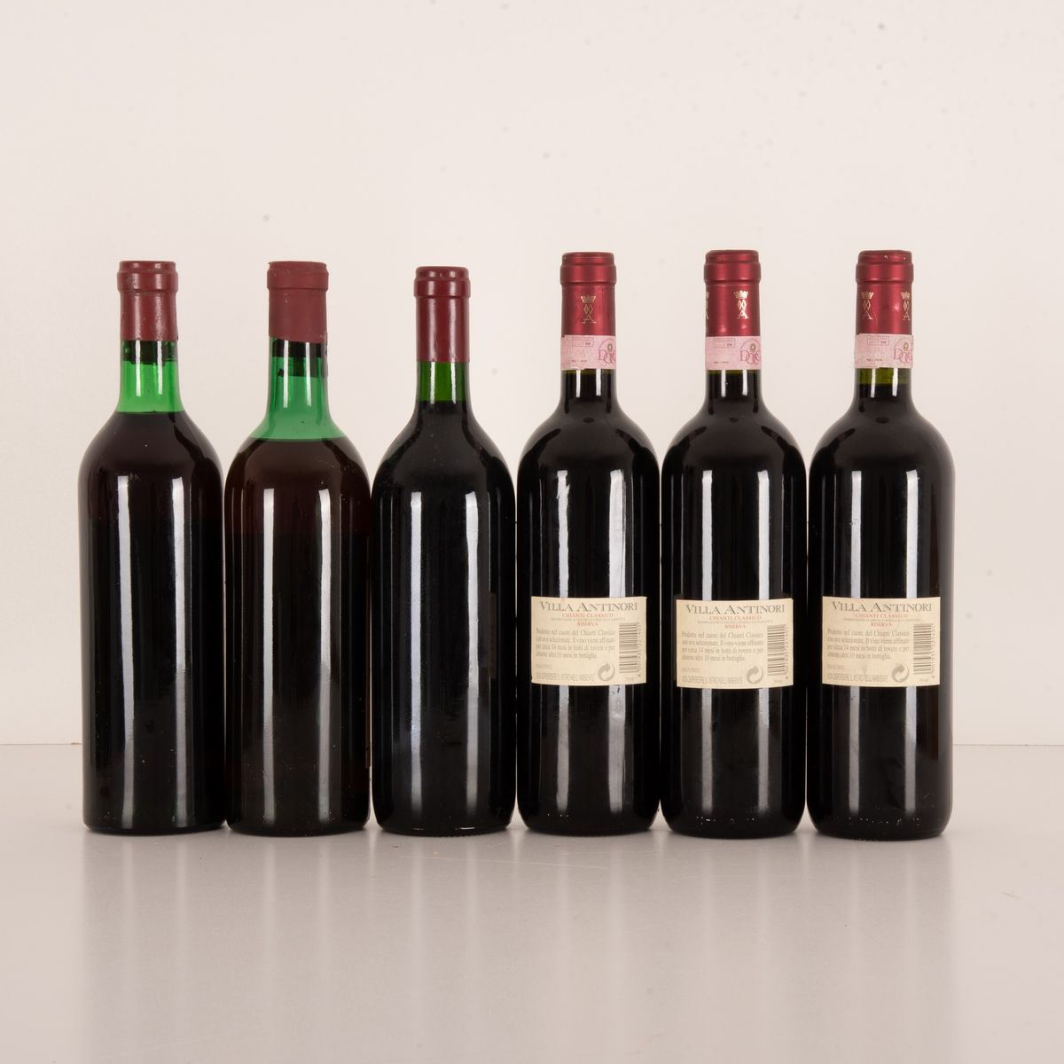 Lotto di 6 Bottiglie Antinori