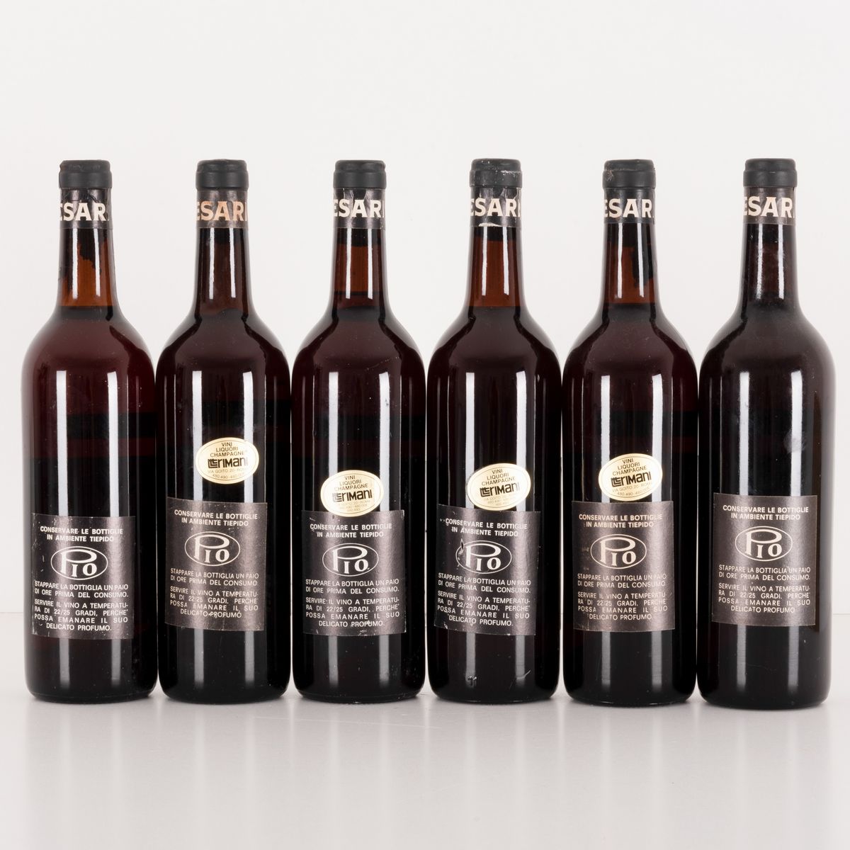 Lotto di 6 Bottiglie Barbaresco Pio Cesare