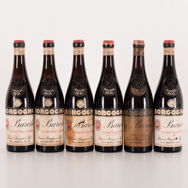 Lotto Barolo Riserva Borgogno