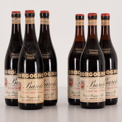 Lotto Barolo Riserva Borgogno