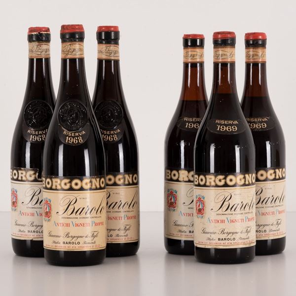 Lotto Barolo Riserva Borgogno