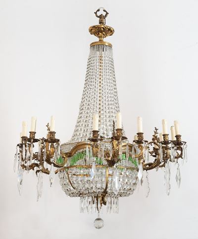 Lampadario a Mongolfiera a 18 Luci