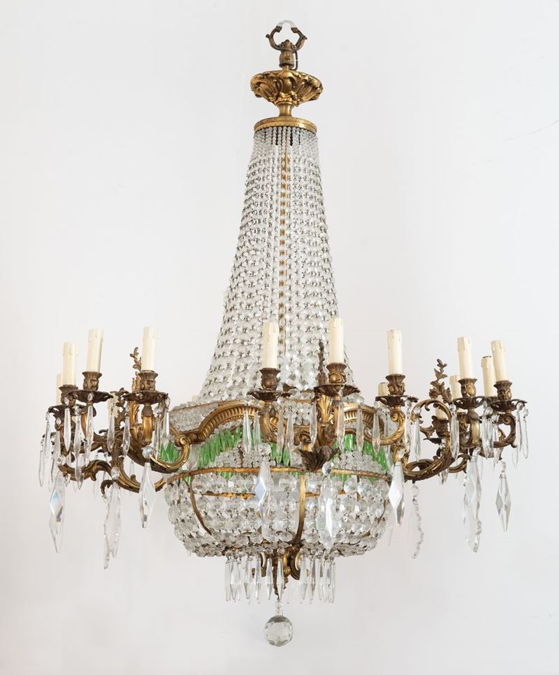 Lampadario a Mongolfiera a 18 Luci