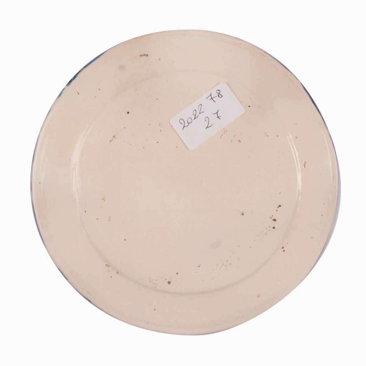 Manifattura di Castelli della Metà del XVIII Secolo - Lotto di Quattro Piattini in Ceramica Caste...