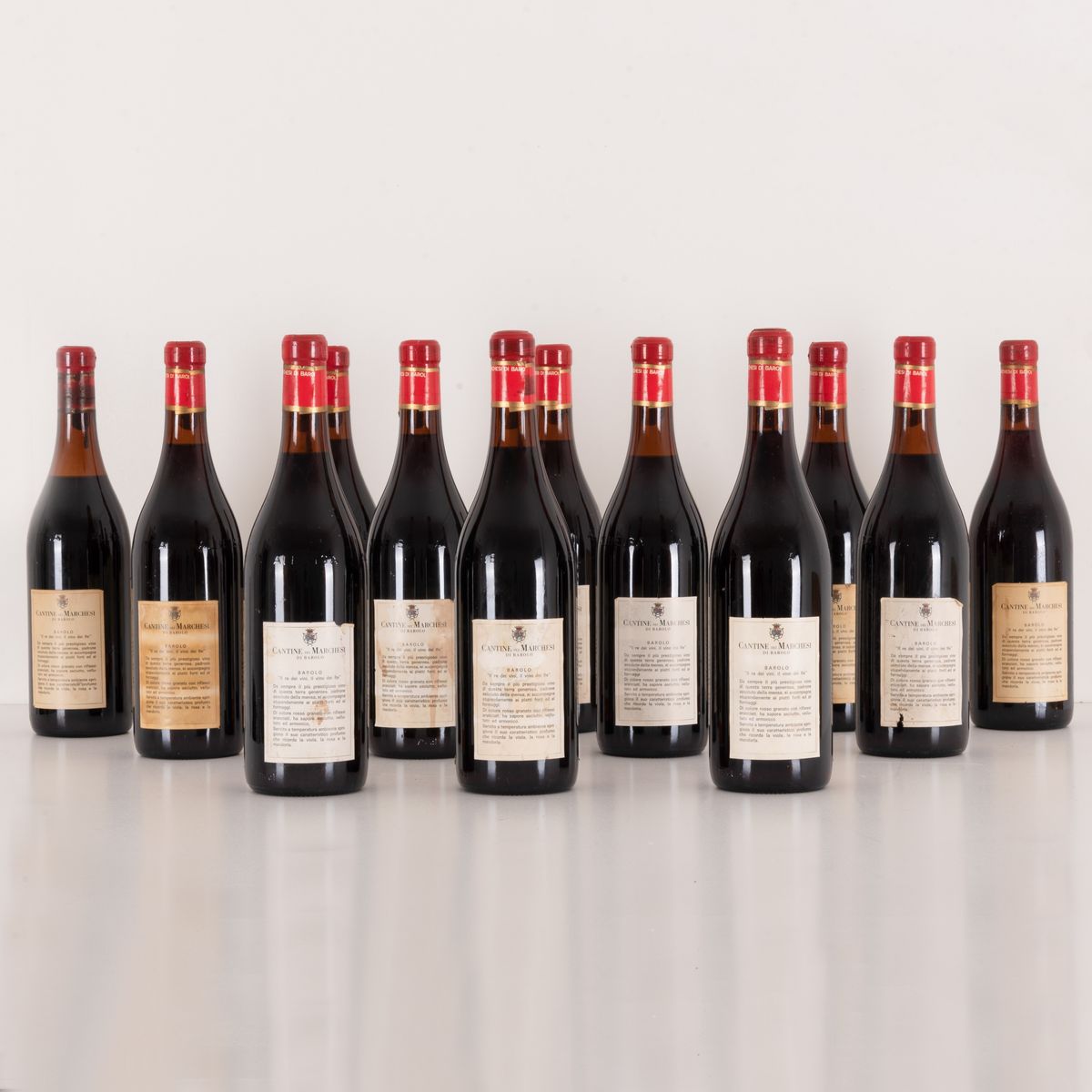 Lotto di 12 Bottiglie Barolo Cantine dei Marchesi di Barolo