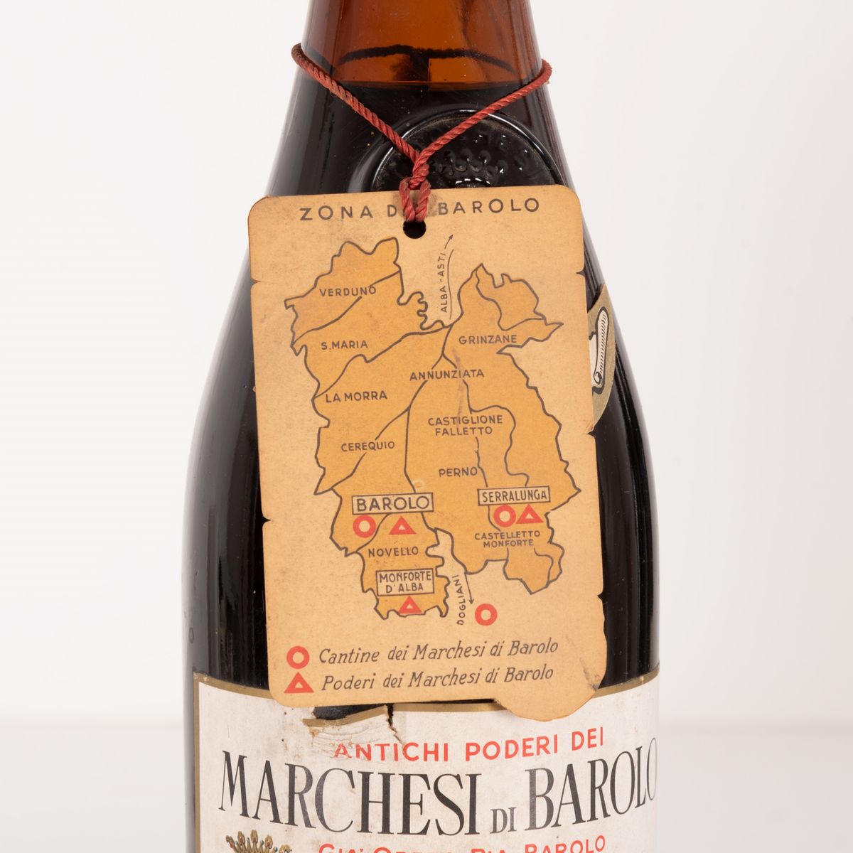 Lotto di 6 Bottiglie Barolo Antichi Poderi dei Marchesi di Barolo Già Opera Pia Barolo