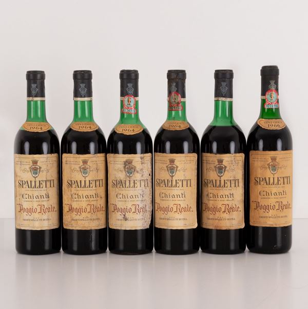 Lotto di 6 bottiglie Chianti Spalletti  - Asta Asta 15: Vini pregiati e distillati - Gliubich Casa d'Aste