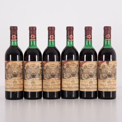 Lotto di 6 Bottiglie Chianti Villa Antinori