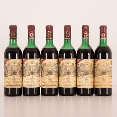 Lotto di 6 Bottiglie Chianti Villa Antinori