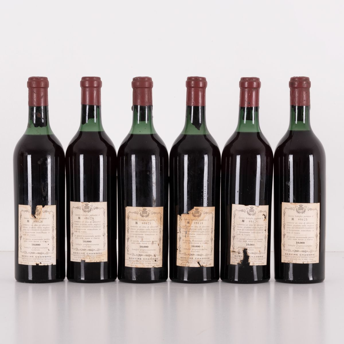Lotto di 6 Bottiglie Chianti Riserva Villa Antinori