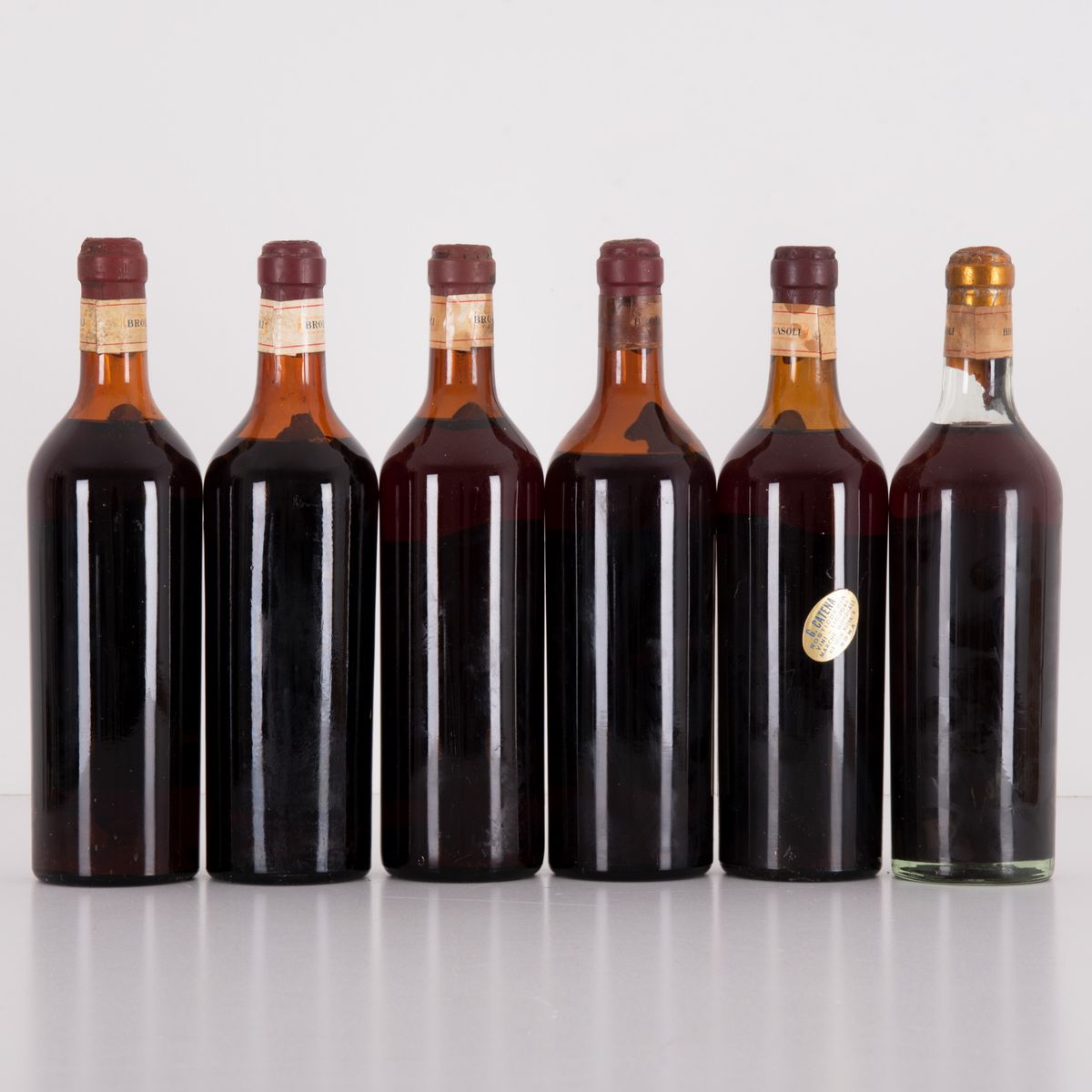 Lotto di 6 Bottiglie Chianti Brolio Riserva Casa Vinicola Barone Ricasoli