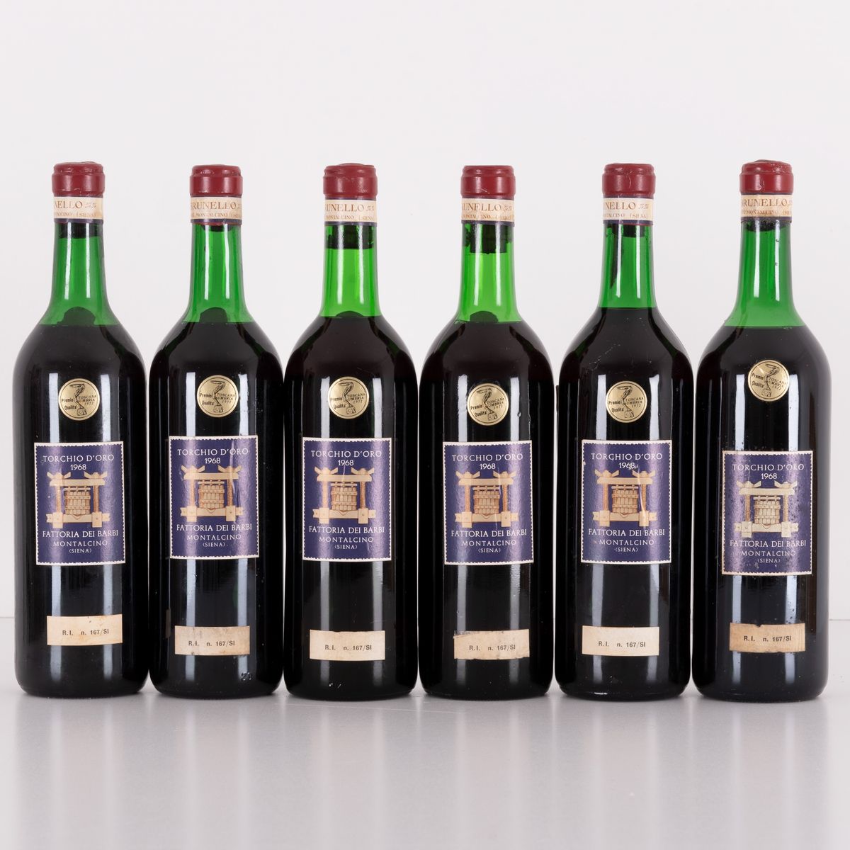 Lotto di 6 Bottiglie Brunello di Montalcino Fattoria dei Barbi