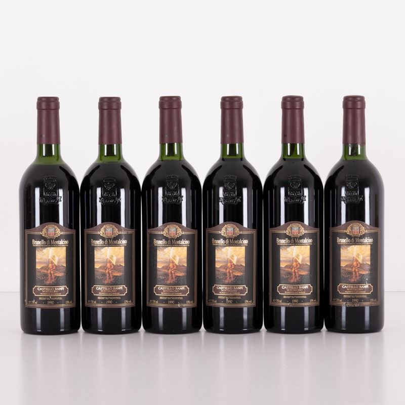 Lotto di 6 Bottiglie Brunello di Montalcino Banfi
