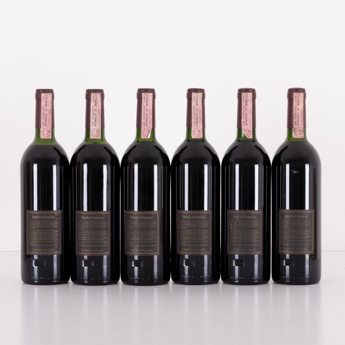 Lotto di 6 Bottiglie Brunello di Montalcino Banfi