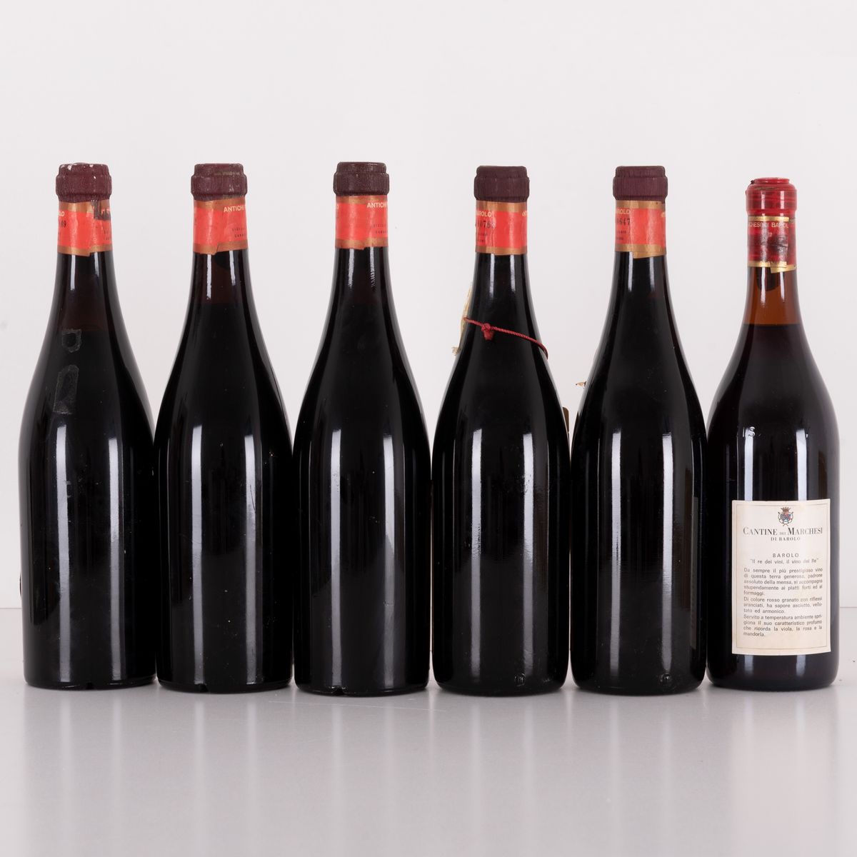 Lotto di 6 Bottiglie Marchesi di Barolo
