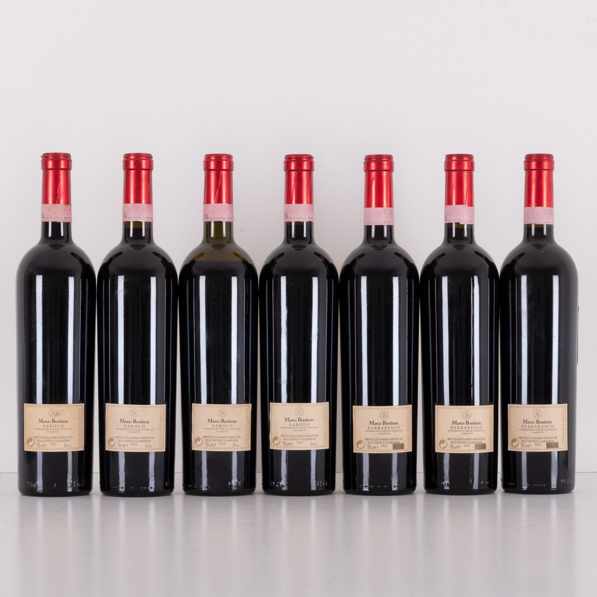 Lotto di 7 Bottiglie Barbaresco Riserva Marco Bonfante