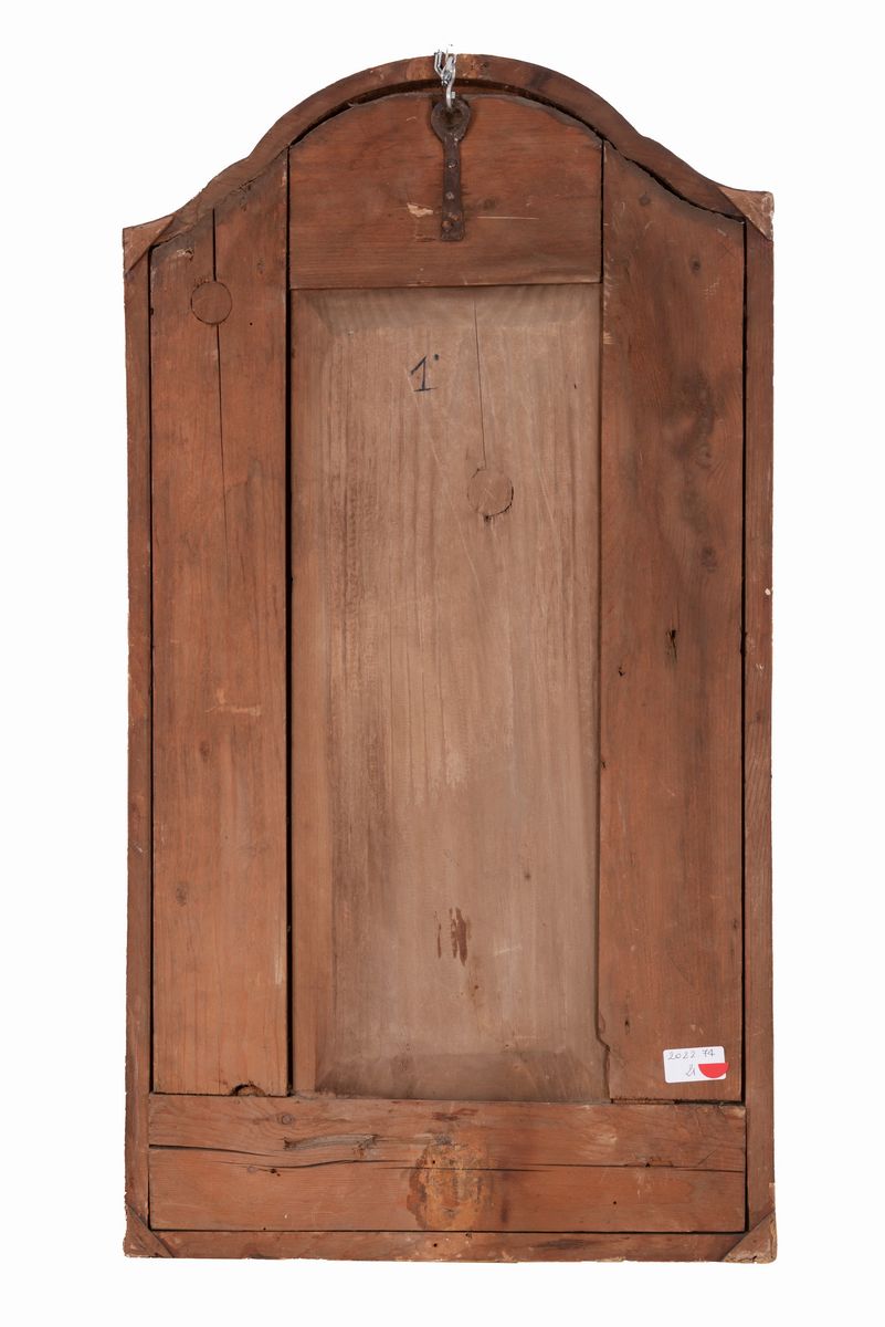 Quattro Specchiere Neoclassiche con Appliques in Legno e Metallo Dorato. Specchi Originali al Mer...