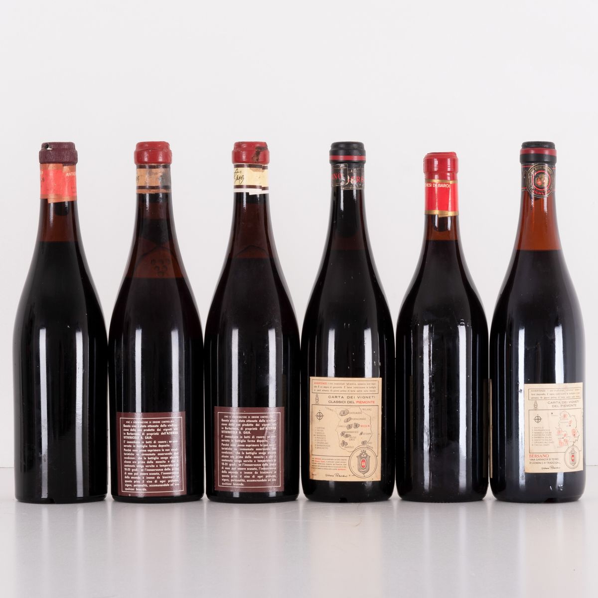 Lotto di 6 Bottiglie Barbaresco