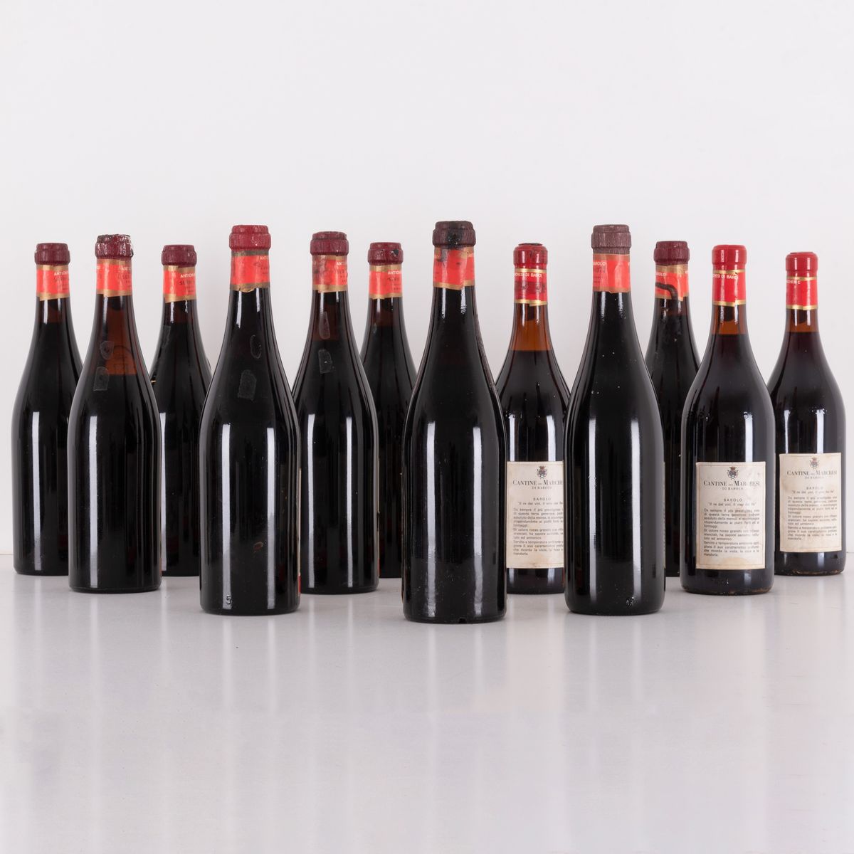 Lotto di 12 Bottiglie Barolo Marchesi di Barolo