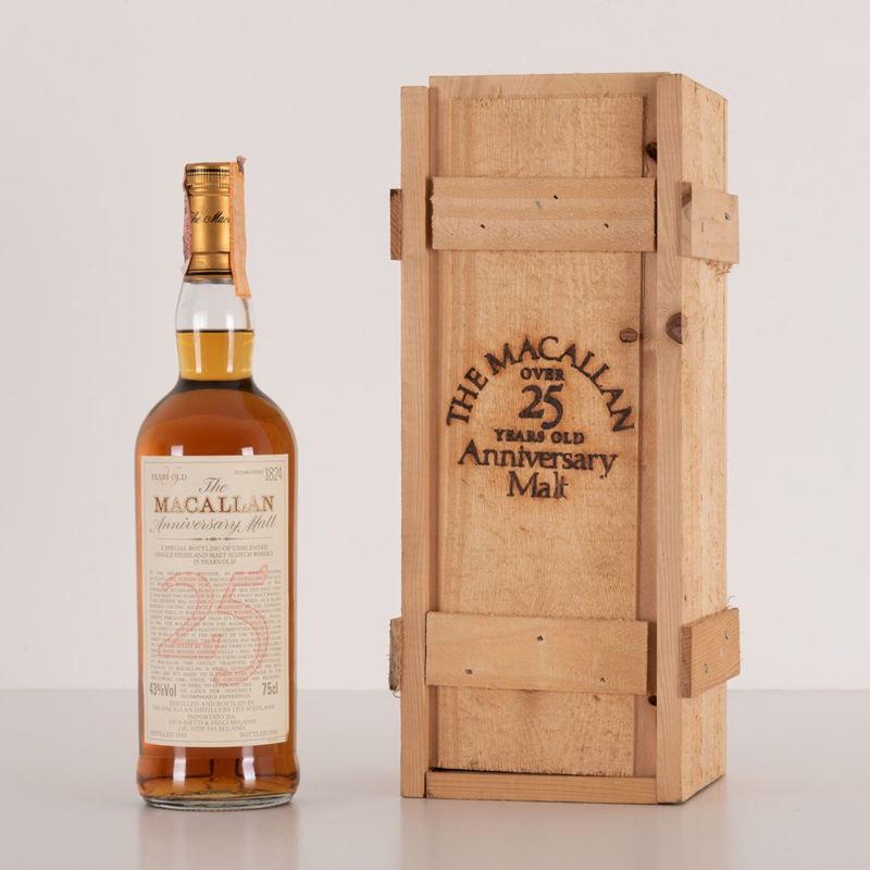 The Macallan Single Malt Scotch Whisky 25 Yo Anniversary