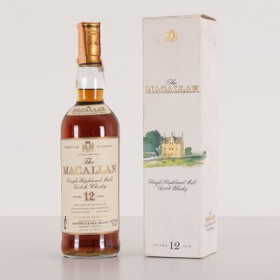 Mac Callan Single Malt Schotch Whisky 12 Yo Giovinetti