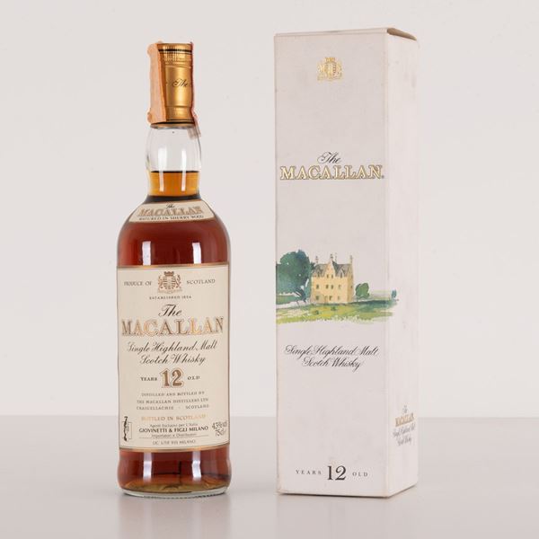 Mac Callan Single Malt Schotch Whisky 12 yo Giovinetti