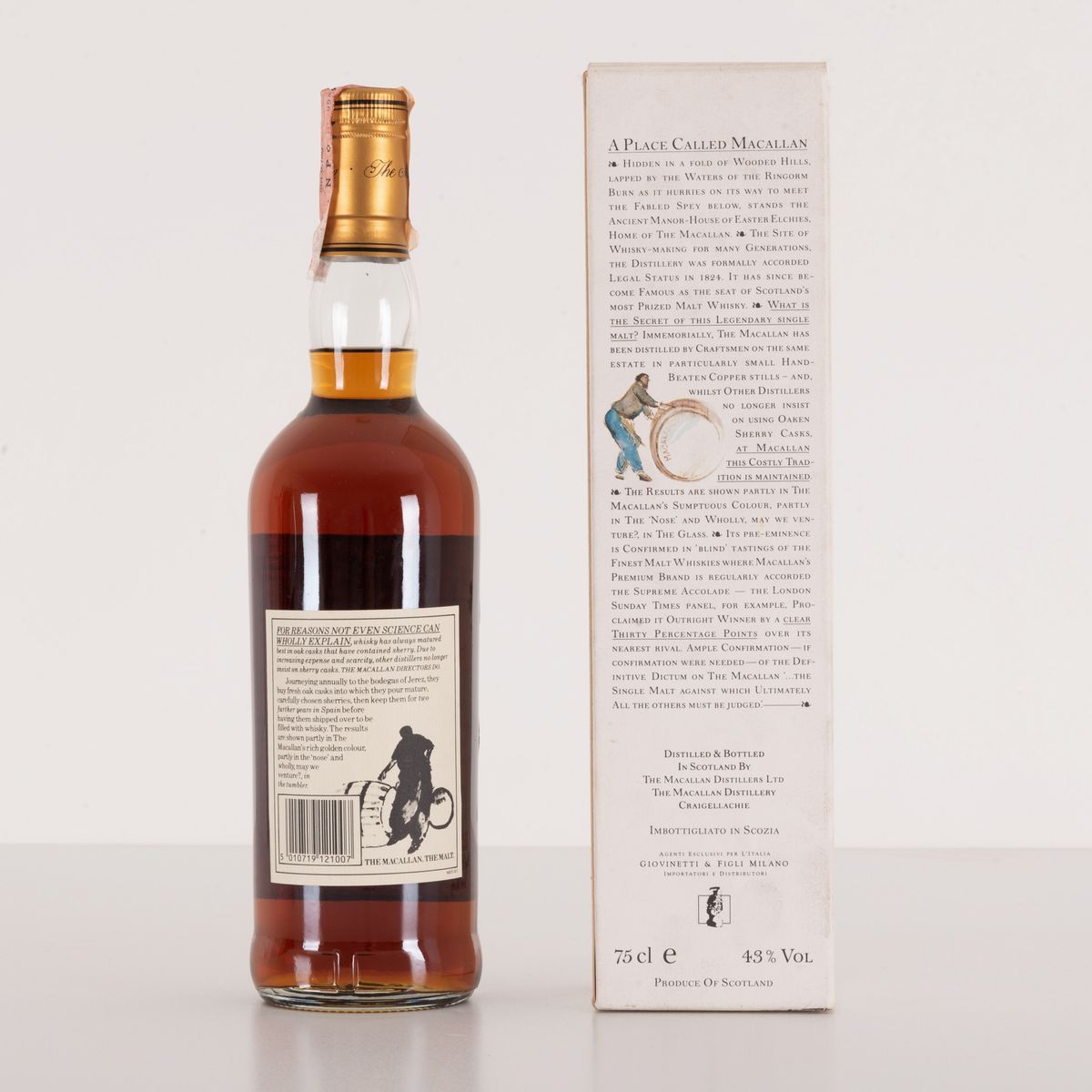 Mac Callan Single Malt Schotch Whisky 12 Yo Giovinetti
