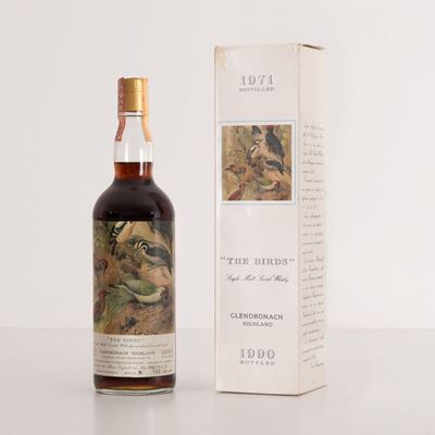 Glendronach Town Single Malt Scotch Whisky The Birds Mongiardino