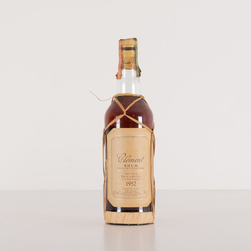 Clement Rhum Vielli En Futs De Chene Tres Vieux Rhum Agricole 44%