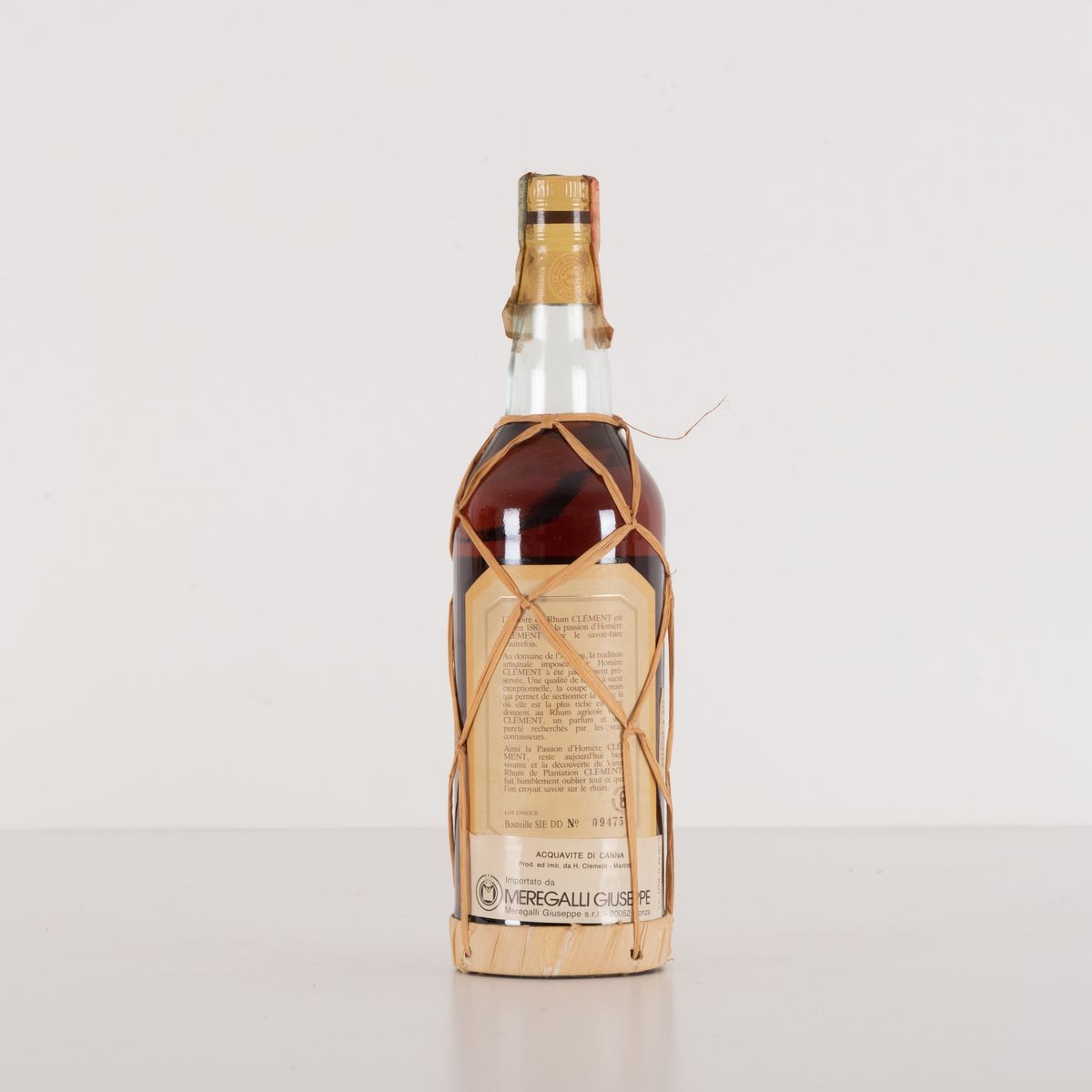 Clement Rhum Vielli En Futs De Chene Tres Vieux Rhum Agricole 44%