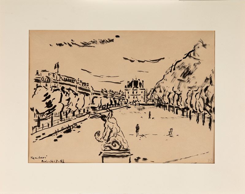 Orfeo Tamburi - Parigi 14.7.48