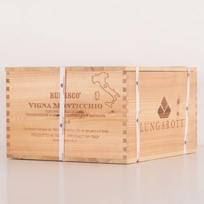 Lotto di 6 Bottiglie Lungarotti Rubesco Vigna Monticchio