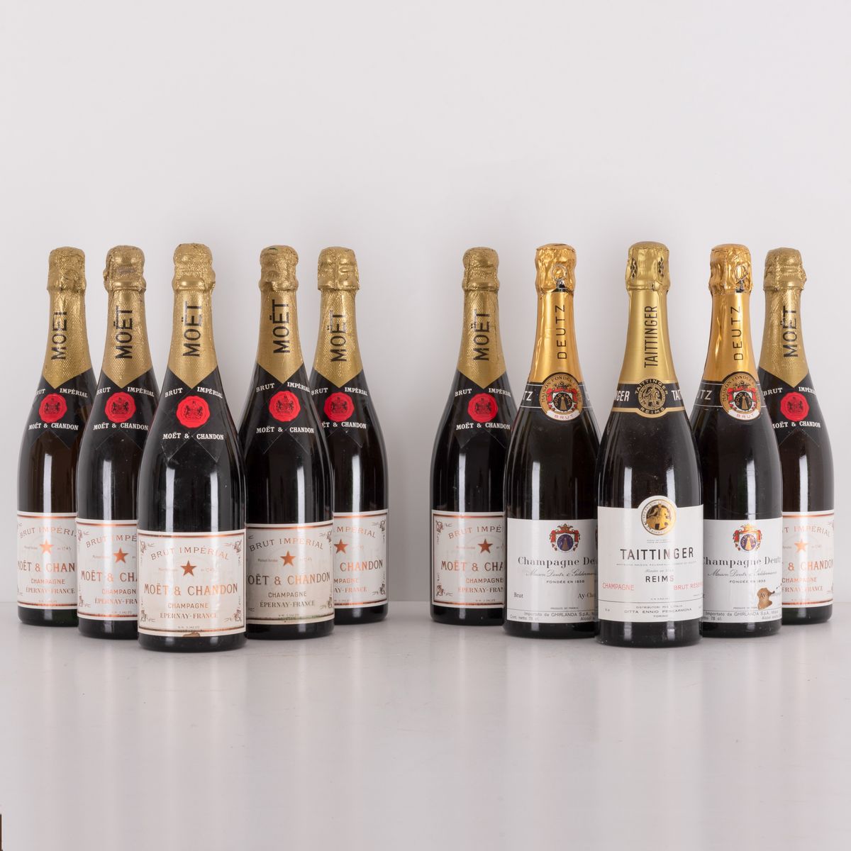 Lotto 10 Bottiglie Selezione Francia