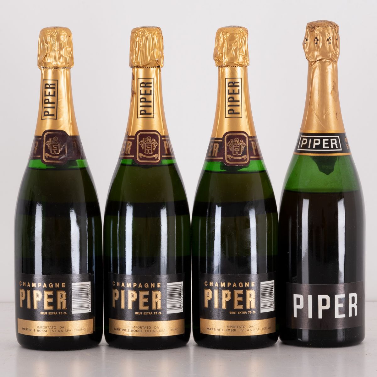 Lotto di 4 Bottiglie Champagne