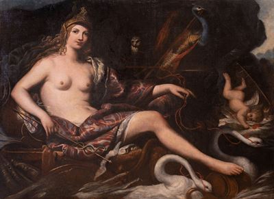 Venere Trainata dai Cigni