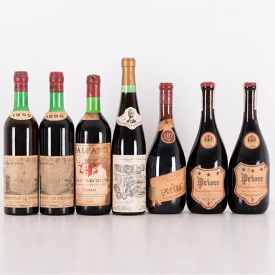 Lotto di 7 Bottiglie Selezione Vini del Sud