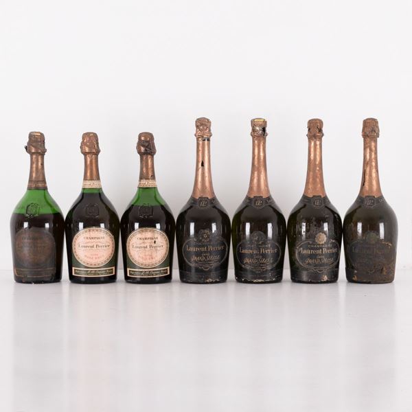 Lotto di 7 bottiglie Champagne Laurent Perrier  - Auction Asta 11: Vini e Distillati - Gliubich Casa d'Aste