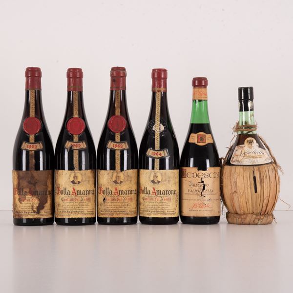 Lotto di 6 bottiglie  - Asta Asta 15: Vini pregiati e distillati - Gliubich Casa d'Aste
