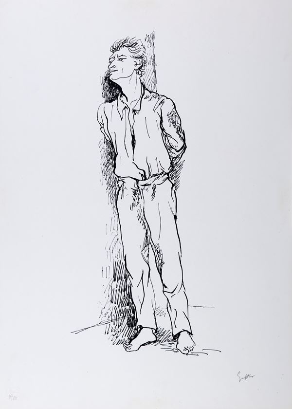 Renato Guttuso - Senza Titolo
