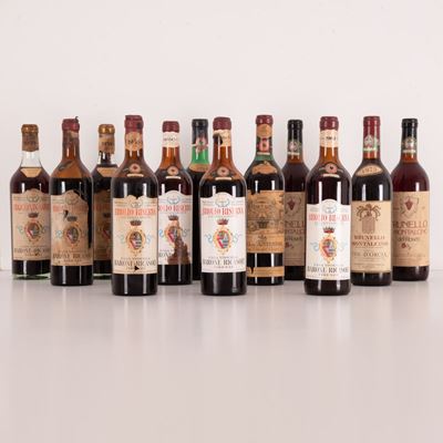 Lotto di 12 Bottiglie