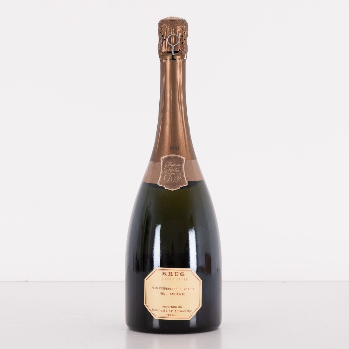 Lotto di 1 Bottiglia Champagne Krug Grand Cuvee