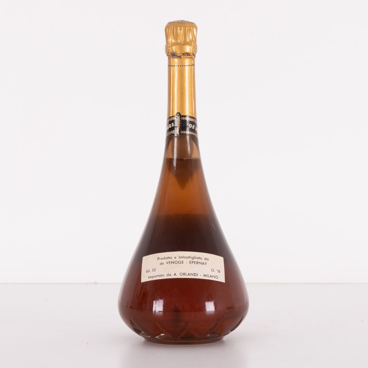 Lotto di 1 Bottiglia Champagne De Venoge Vin Des Princes