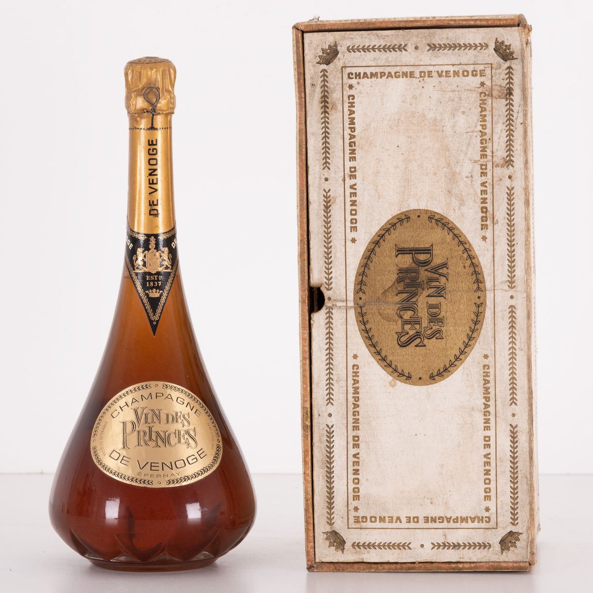 Lotto di 1 Bottiglia Champagne De Venoge Vin Des Princes