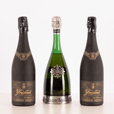Lotto di 3 Bottiglie Champagne